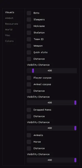 Screenshot 7 für den Cheat STEALTH FULL im Spiel Rust