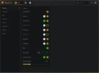 Ekran görüntüsü 5 hile için BYSTER oyunda Scum