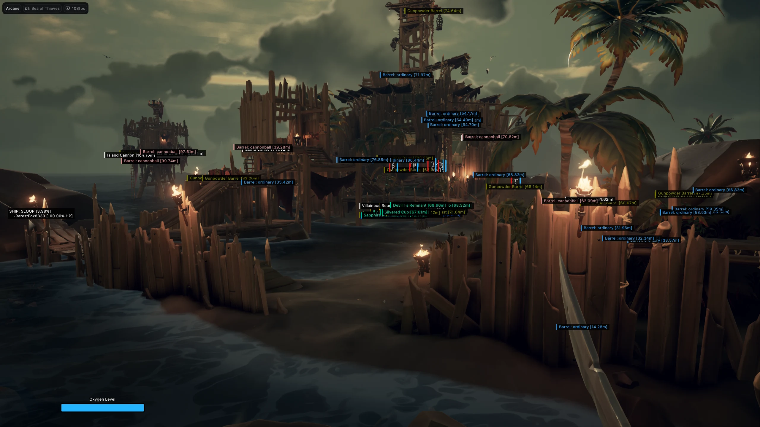 Screenshot 3 for cheat ARCANE in-game Sea of Thieves