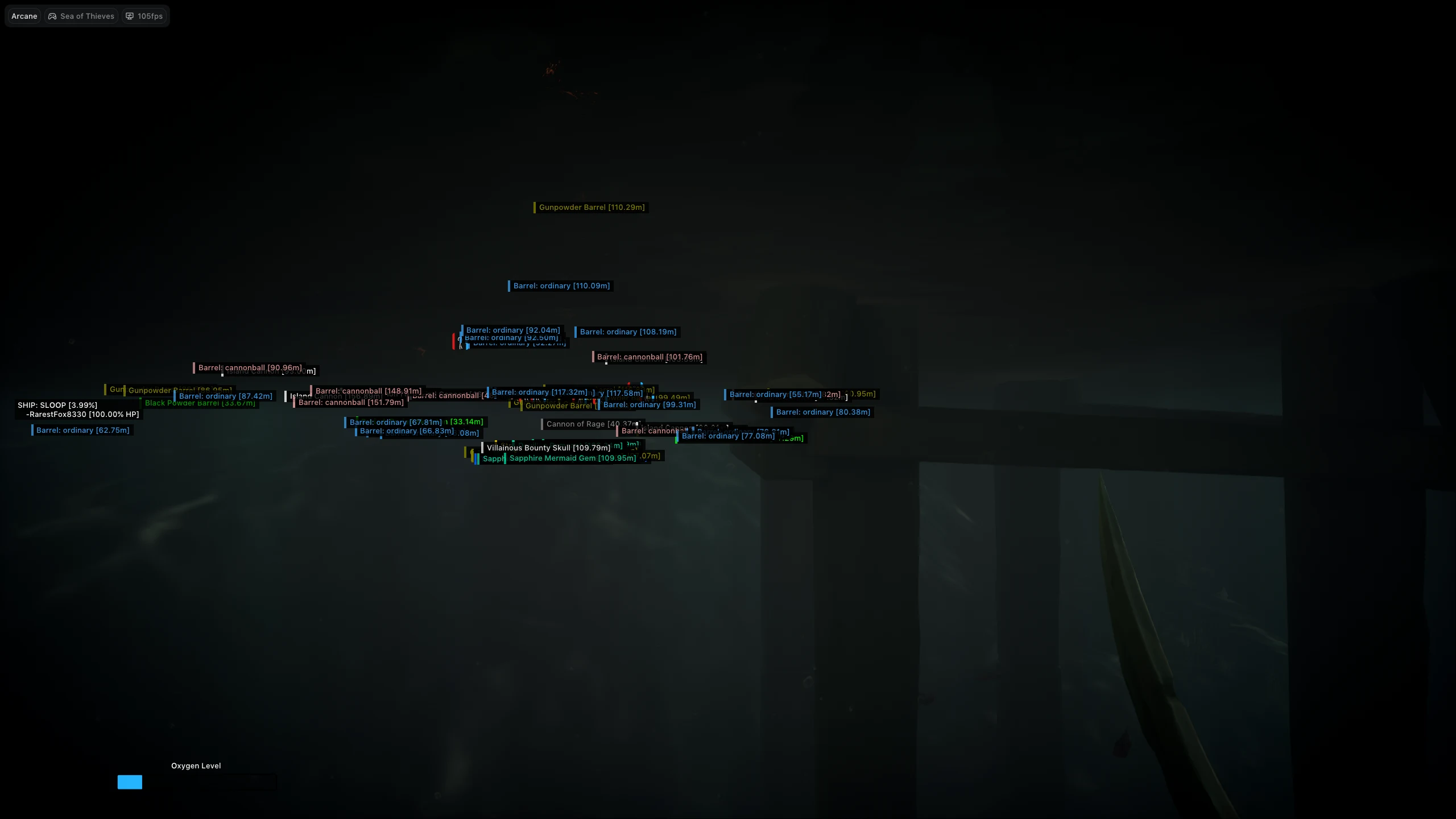 Screenshot 4 for cheat ARCANE in-game Sea of Thieves