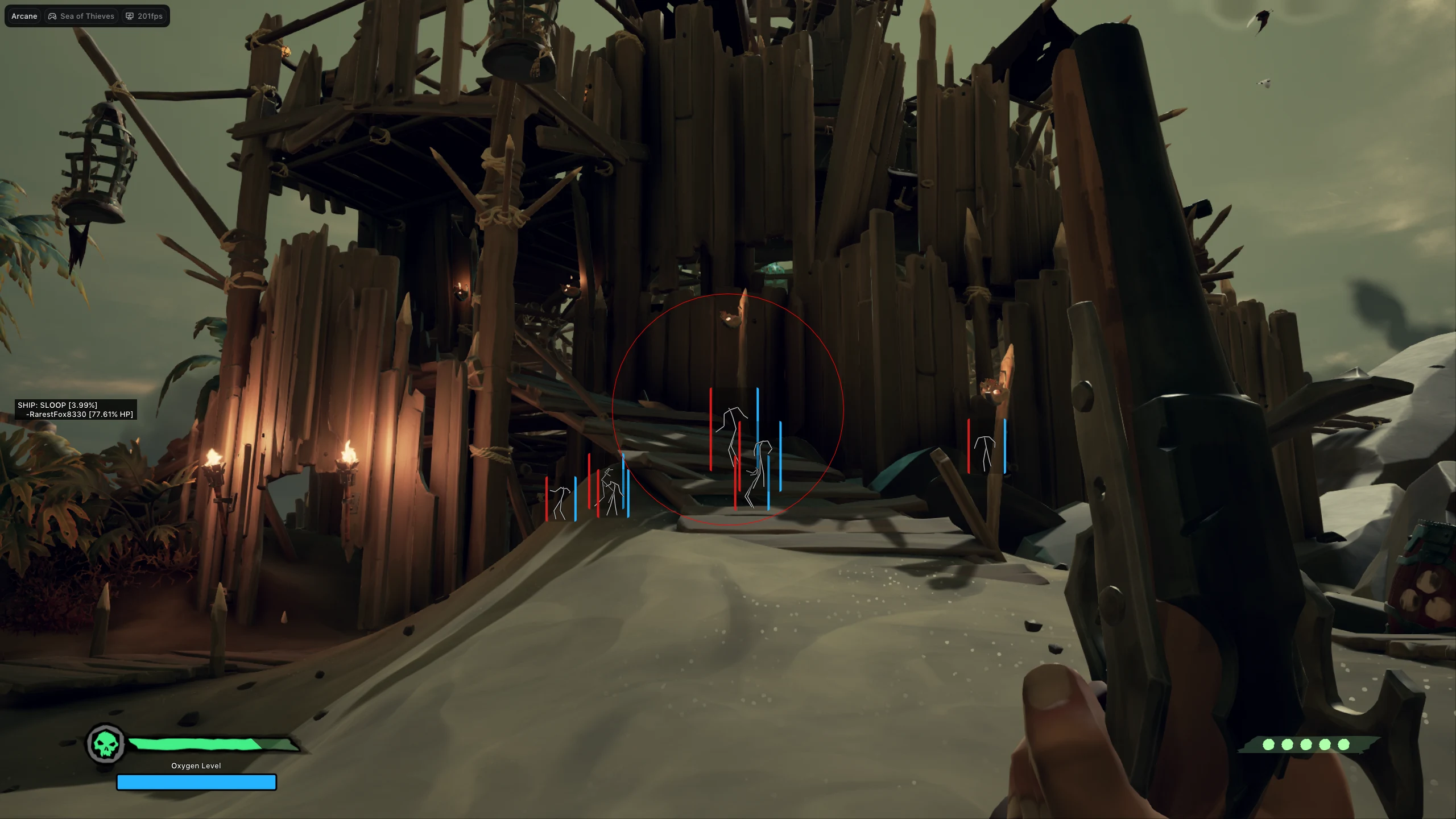 Screenshot 6 for cheat ARCANE in-game Sea of Thieves