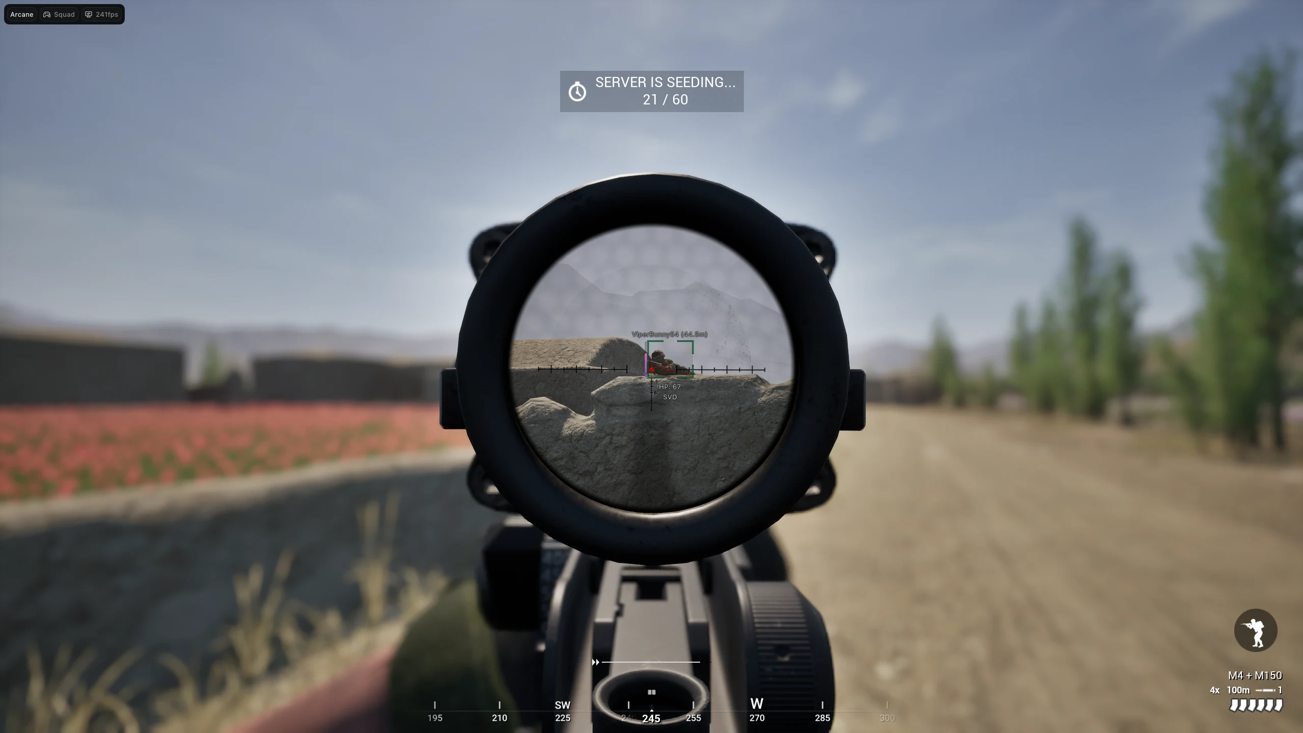Скриншот 4 для чита ARCANE в игре Squad