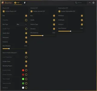 Screenshot 1 for cheat BYSTER in-game Squad