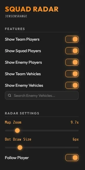 Screenshot 2 for cheat ELEVATED SQUAD DMA in-game Squad