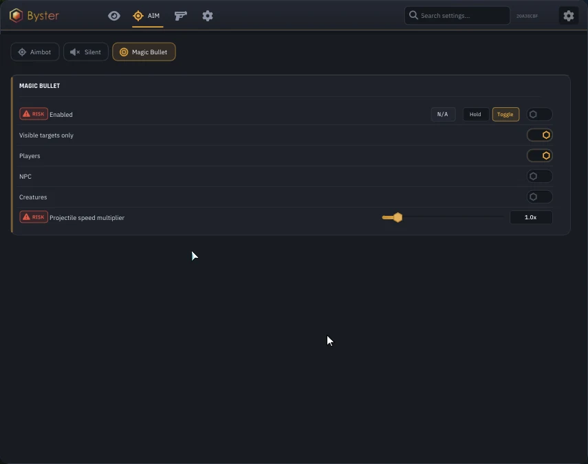 Screenshot 7 for cheat BYSTER in-game Stalker Online / Stay Out