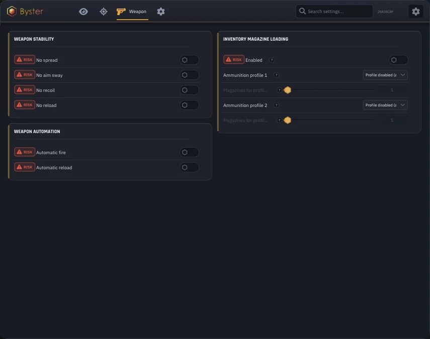 Screenshot 8 for cheat BYSTER in-game Stalker Online / Stay Out