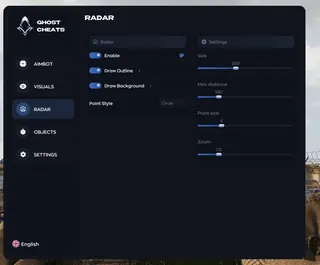 Screenshot 2 for cheat GHOST in-game WARDOGS
