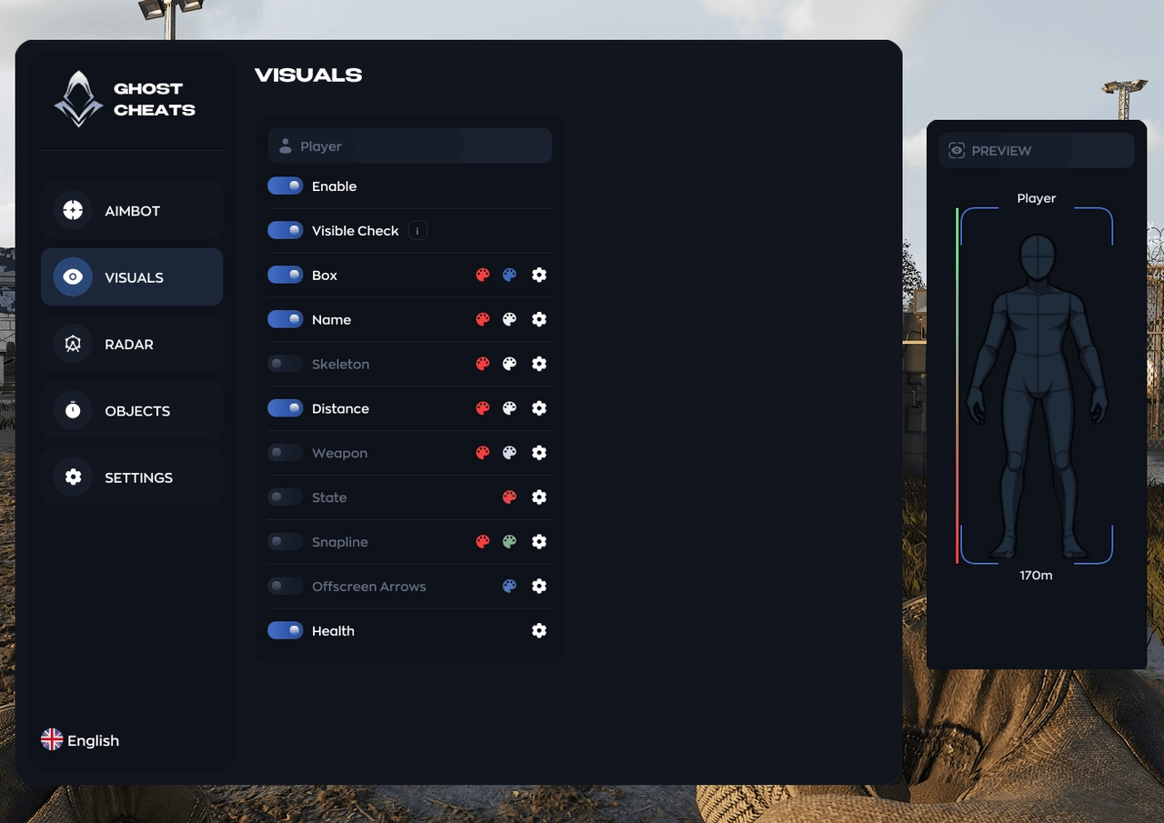Screenshot 3 für den Cheat GHOST im Spiel WARDOGS