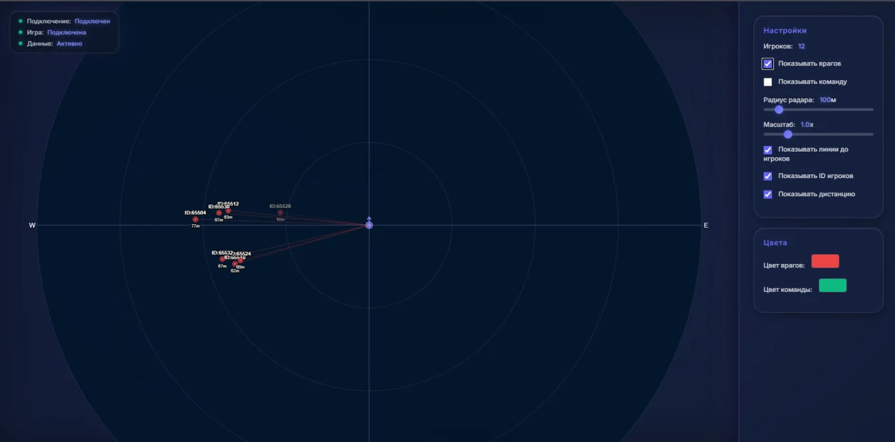 Скриншот 2 для чита COURIERSCRIPT WEB RADAR в игре Warface