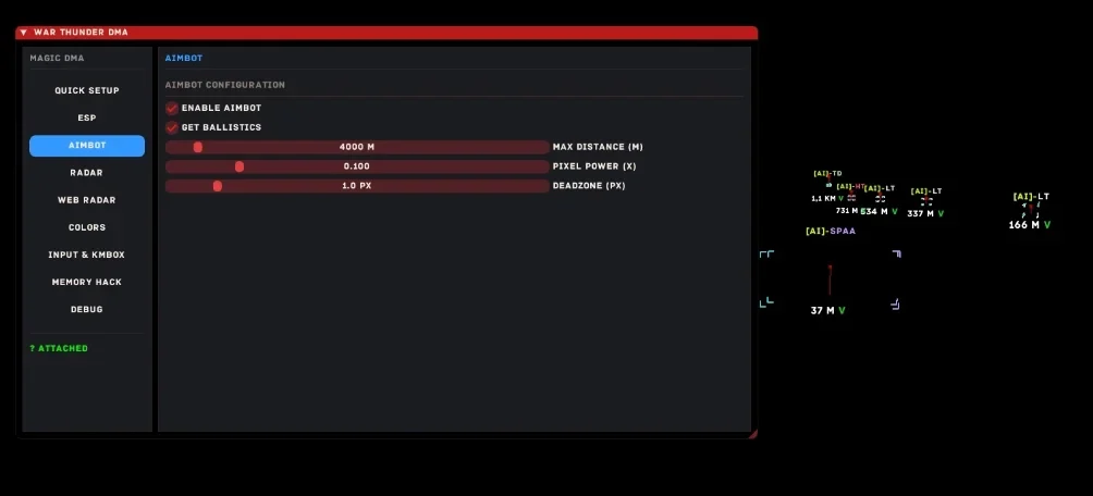 Screenshot 2 for cheat MAGIC DMA TUNDRA in-game War Tundra