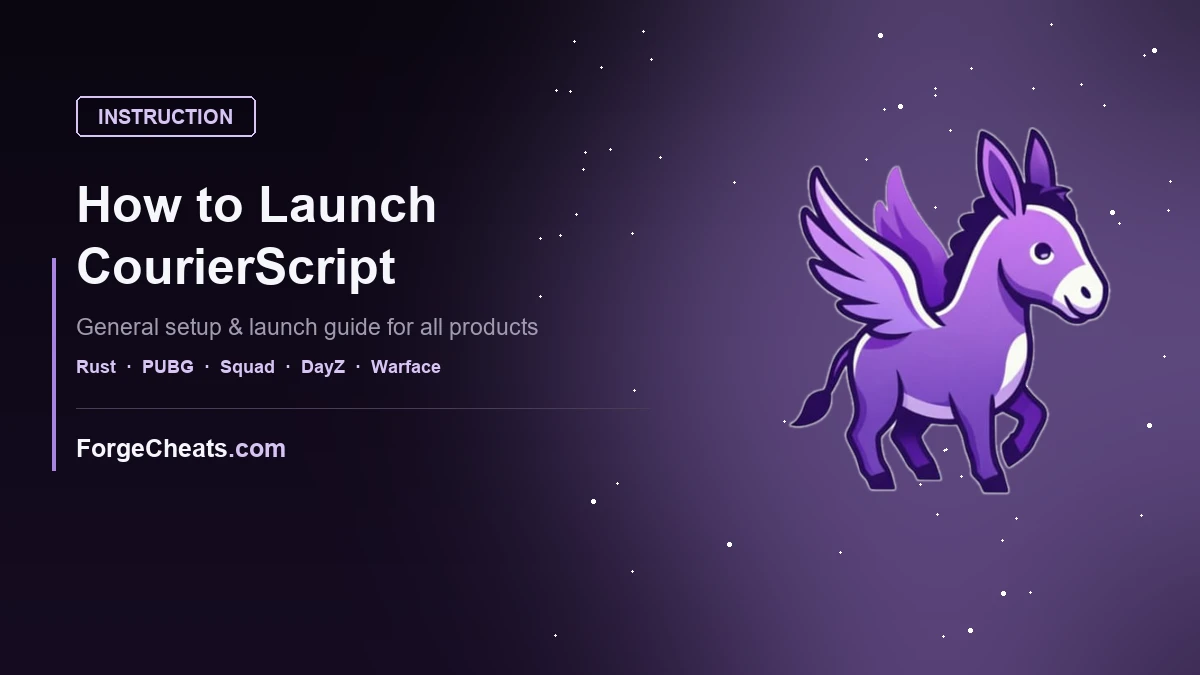 CourierScript Loader Nasıl Başlatılır - Kılavuz