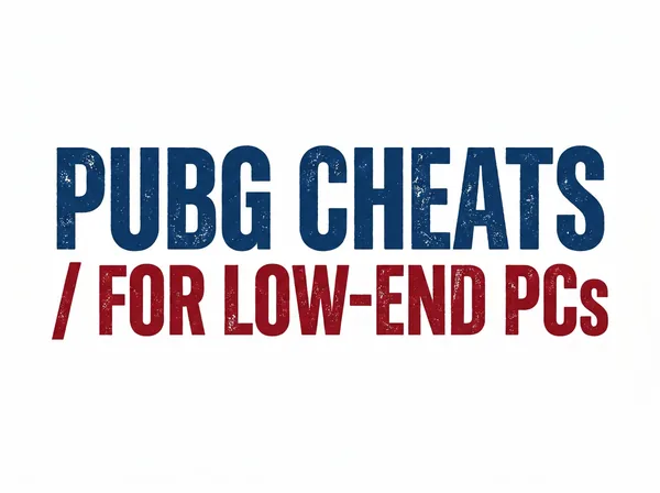 Режут ли читы FPS в PUBG на слабом ПК?